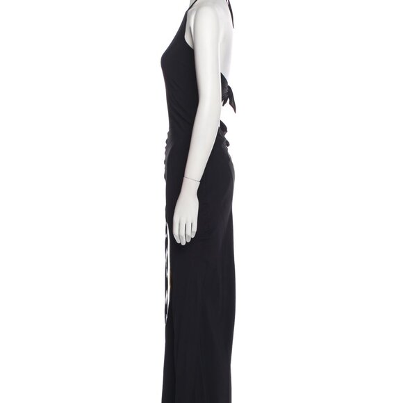 Jean Paul Gaultier Femme Silk Blend Maxy Dress, Made in Italy, Size IT 44 - Picture 2 of 5